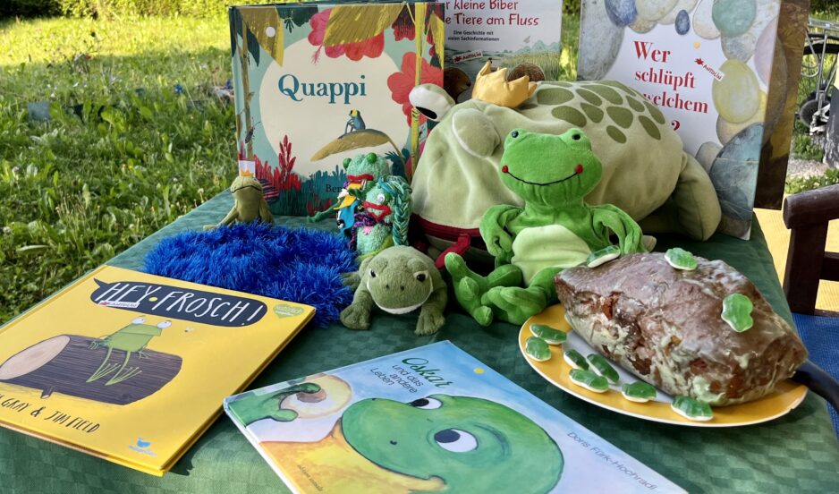 999 Froschgeschwister ziehen um – Bücherei